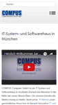 Mobile Screenshot of compus.de