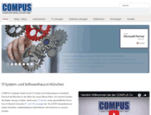 Tablet Screenshot of compus.de